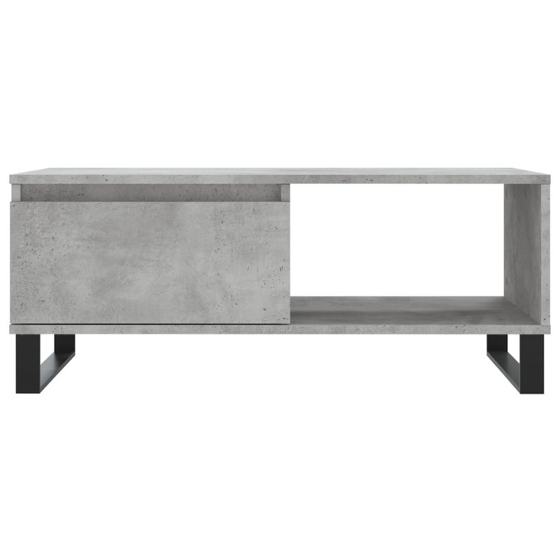Casa si Gradina - Mobilier - Mese si birouri - Masute de cafea - Masuta de cafea, gri beton, 90x50x36,5 cm, lemn compozit - Infinity.ro