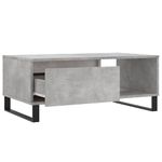 Casa si Gradina - Mobilier - Mese si birouri - Masute de cafea - Masuta de cafea, gri beton, 90x50x36,5 cm, lemn compozit - Infinity.ro