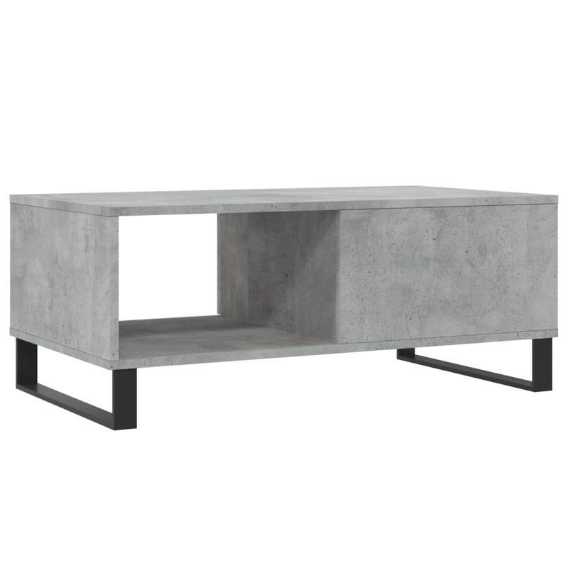 Casa si Gradina - Mobilier - Mese si birouri - Masute de cafea - Masuta de cafea, gri beton, 90x50x36,5 cm, lemn compozit - Infinity.ro