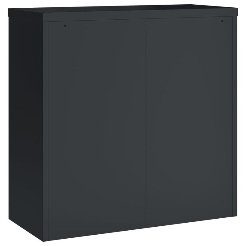 Casa si Gradina - Constructii - Depozitare, transport si protectie - Rafturi, fisete si vestiare - Fiset, antracit, 90x40x90 cm, otel - Infinity.ro
