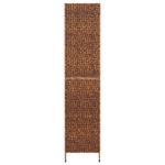 Casa si Gradina - Decoratiuni - Pereti despartitori si paravane - Paravan de camera cu 5 panouri maro, 205x180 cm, zambila de apa - Infinity.ro
