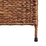 Casa si Gradina - Decoratiuni - Pereti despartitori si paravane - Paravan de camera cu 5 panouri maro, 205x180 cm, zambila de apa - Infinity.ro