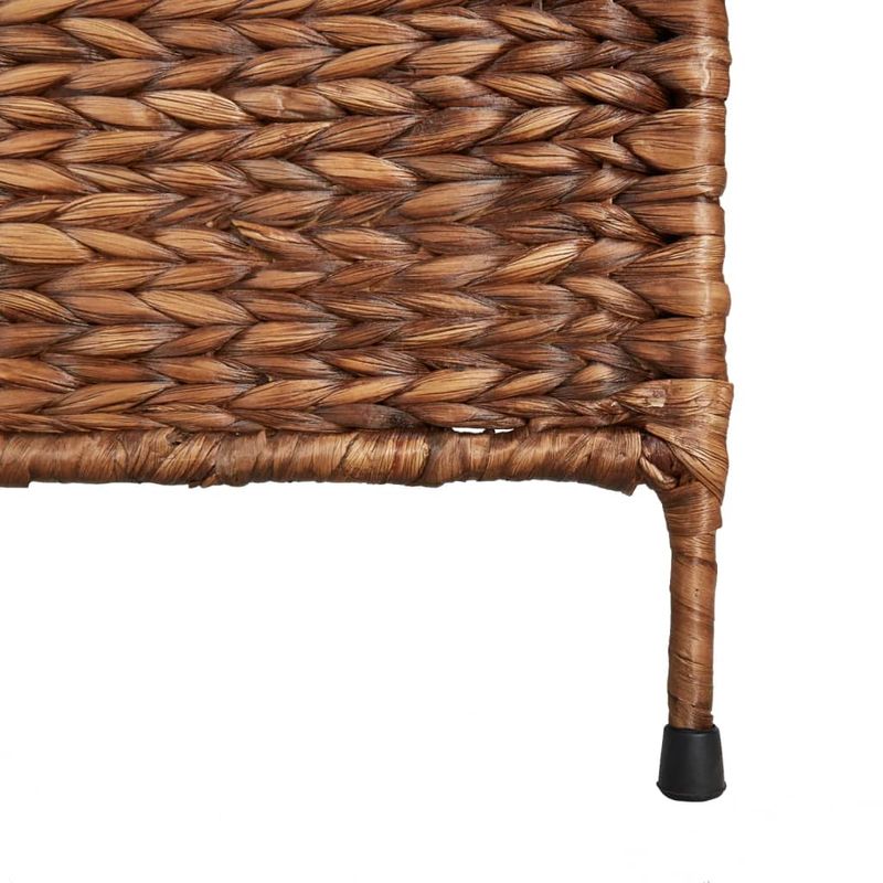 Casa si Gradina - Decoratiuni - Pereti despartitori si paravane - Paravan de camera cu 5 panouri maro, 205x180 cm, zambila de apa - Infinity.ro