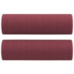 Casa si Gradina - Mobilier - Seturi de mobilier - Seturi living - Set canapea cu perne, 4 piese, rosu vin, material textil - Infinity.ro