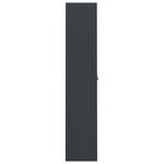 Casa si Gradina - Constructii - Depozitare, transport si protectie - Rafturi, fisete si vestiare - Fiset, antracit, 105x40x180 cm, otel - Infinity.ro
