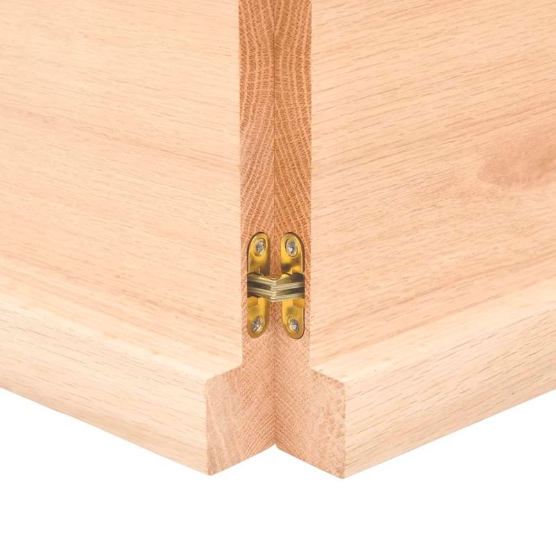 Casa si Gradina - Mobilier - Mobilier baie - Blaturi baie - Blat de baie, 120x60x(2-4) cm, lemn masiv netratat - Infinity.ro