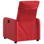 Casa si Gradina - Mobilier - Scaune si fotolii - Fotolii - Fotoliu rabatabil, rosu, piele ecologica - Infinity.ro
