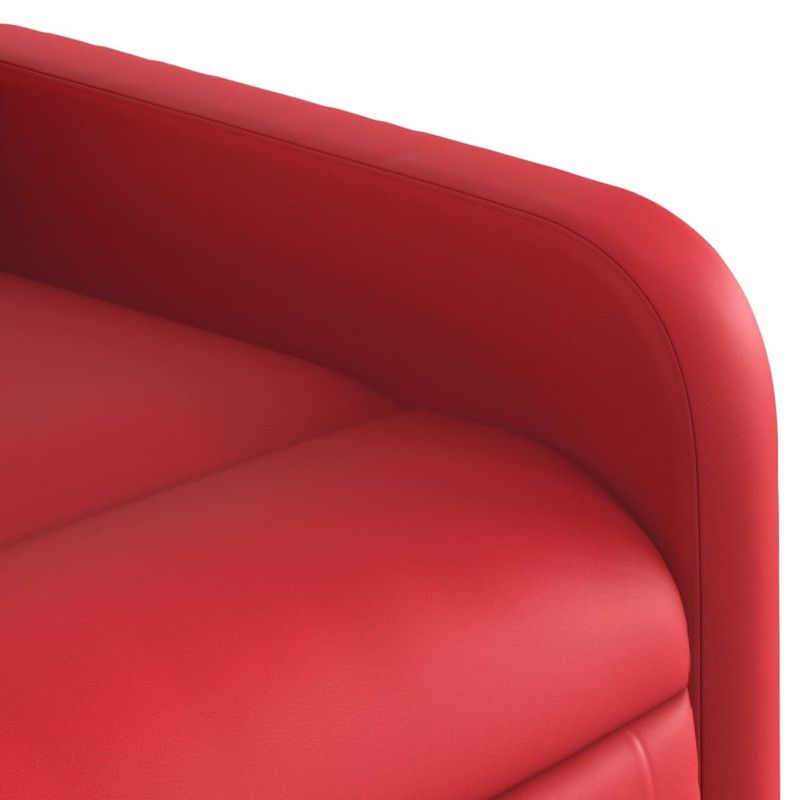 Casa si Gradina - Mobilier - Scaune si fotolii - Fotolii - Fotoliu rabatabil, rosu, piele ecologica - Infinity.ro