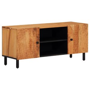 Comoda TV, 105x33x46 cm, lemn masiv de acacia