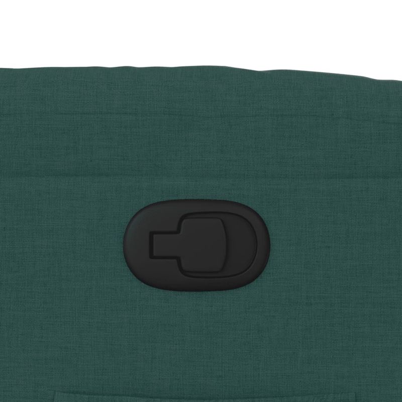 Casa si Gradina - Mobilier - Scaune si fotolii - Fotolii - Fotoliu rabatabil ridicare pe verticala, verde inchis, textil - Infinity.ro