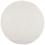 Casa si Gradina - Textile si covoare - Covoare - Covoare casa - Covor "IZA" aspect scandinav, cu fire scurte, crem, Ø 200 cm - Infinity.ro