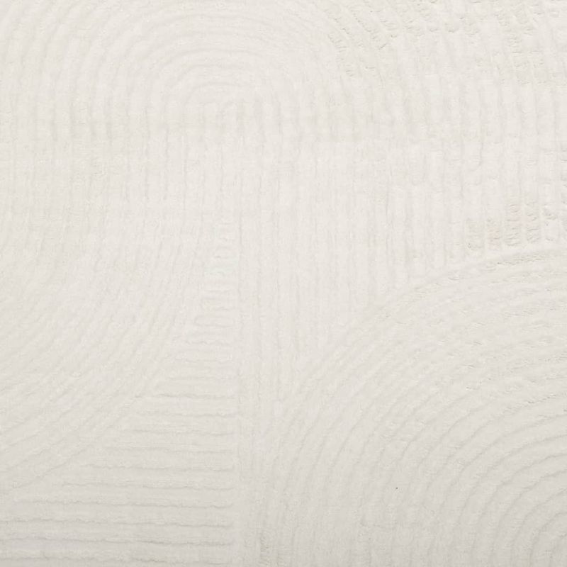 Casa si Gradina - Textile si covoare - Covoare - Covoare casa - Covor "IZA" aspect scandinav, cu fire scurte, crem, Ø 200 cm - Infinity.ro