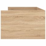 Casa si Gradina - Mobilier - Paturi si accesorii - Paturi - Cadru pat cu sertare, stejar sonoma, 75x190 cm, mic single - Infinity.ro