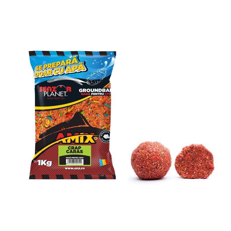 Sport si Outdoor - Sporturi acvatice - Pescuit - Nade si momeli - AMIX CRAP CARAS 1 kg - Infinity.ro