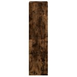 Casa si Gradina - Mobilier - Comode si corpuri - Comode - Dulap cu usi din sticla, stejar fumuriu, 35x37x142 cm - Infinity.ro