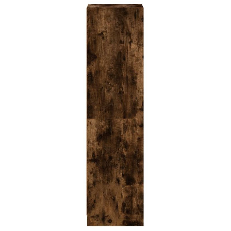 Casa si Gradina - Mobilier - Comode si corpuri - Comode - Dulap cu usi din sticla, stejar fumuriu, 35x37x142 cm - Infinity.ro