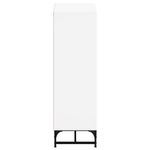 Casa si Gradina - Mobilier - Comode si corpuri - Comode - Dulap cu usi din sticla, alb, 35x37x120 cm - Infinity.ro
