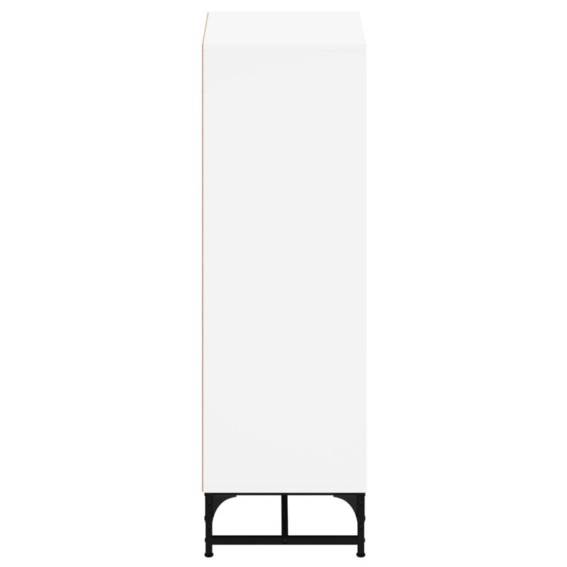 Casa si Gradina - Mobilier - Comode si corpuri - Comode - Dulap cu usi din sticla, alb, 35x37x120 cm - Infinity.ro