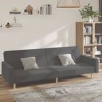 Casa si Gradina - Mobilier - Canapele si coltare - Canapele - Canapea extensibila cu 2 locuri, gri deschis, tesatura - Infinity.ro