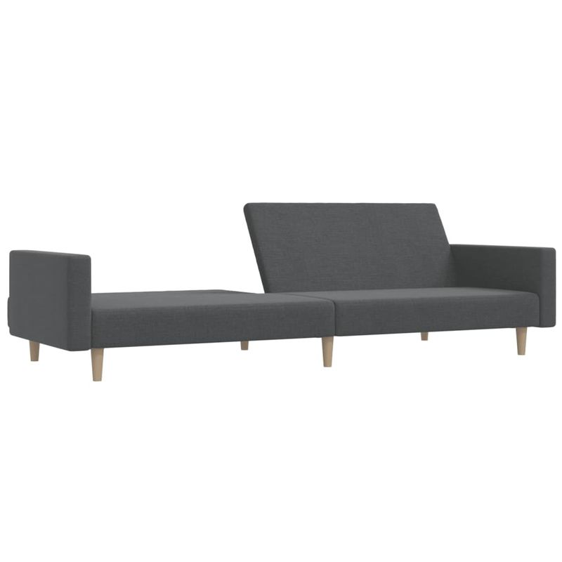 Casa si Gradina - Mobilier - Canapele si coltare - Canapele - Canapea extensibila cu 2 locuri, gri deschis, tesatura - Infinity.ro