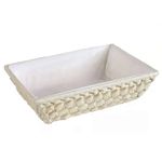 Casa si Gradina - Bucatarie si vesela - Ustensile bucatarie - Cosuri servire - Cos depozitare captusit cu material 25 x 18 cm, DOMOTTI Palma - Infinity.ro