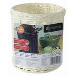 Casa si Gradina - Bucatarie si vesela - Ustensile bucatarie - Cosuri servire - Cos depozitare rotund 15 cm, bej, AMBITION Sante - Infinity.ro