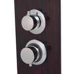 Casa si Gradina - Constructii - Scule electrice si accesorii - Accesorii polizare si slefuire - Sistem cu panel de dus, sticla, maro - Infinity.ro