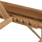 Casa si Gradina - Gradina si terasa - Mobilier exterior - Scaune si sezlonguri gradina - Sezlong de plaja pliabil, lemn masiv de acacia - Infinity.ro