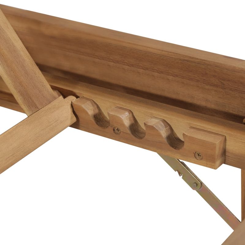 Casa si Gradina - Gradina si terasa - Mobilier exterior - Scaune si sezlonguri gradina - Sezlong de plaja pliabil, lemn masiv de acacia - Infinity.ro