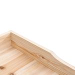 Casa si Gradina - Gradinarit si plante - Plante si ghivece - Ghivece si suporturi - Masa de plante cu raft, 78x38x82,5 cm, lemn masiv de brad - Infinity.ro