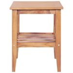 Casa si Gradina - Mobilier - Mese si birouri - Masute de cafea - Masuta de cafea, 40 x 40 x 50 cm, lemn masiv de tec, patrata - Infinity.ro