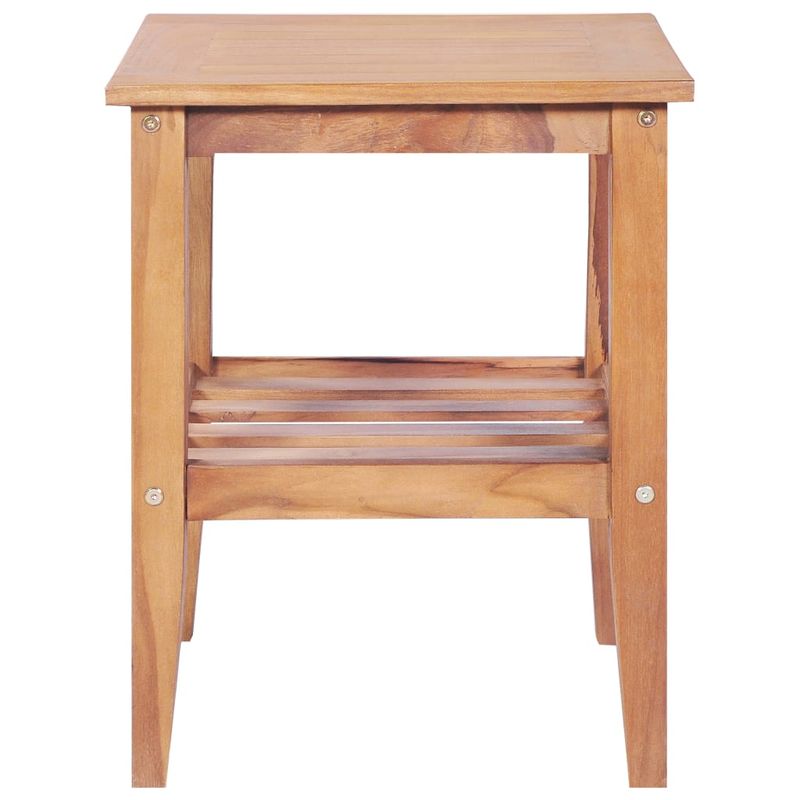 Casa si Gradina - Mobilier - Mese si birouri - Masute de cafea - Masuta de cafea, 40 x 40 x 50 cm, lemn masiv de tec, patrata - Infinity.ro