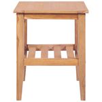 Casa si Gradina - Mobilier - Mese si birouri - Masute de cafea - Masuta de cafea, 40 x 40 x 50 cm, lemn masiv de tec, patrata - Infinity.ro