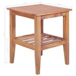 Casa si Gradina - Mobilier - Mese si birouri - Masute de cafea - Masuta de cafea, 40 x 40 x 50 cm, lemn masiv de tec, patrata - Infinity.ro