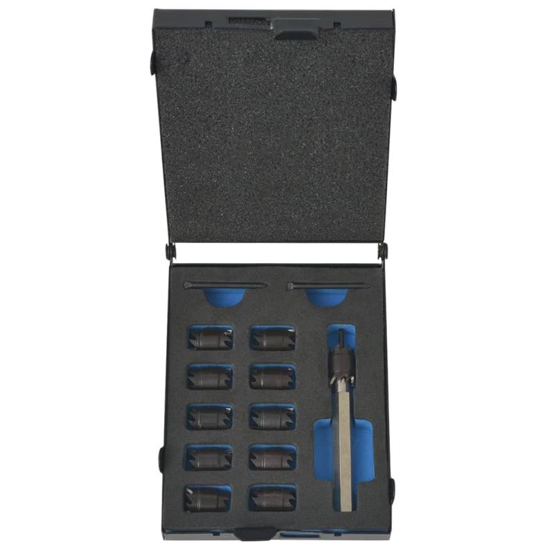 Auto si Moto - Reparatii si depanare - Scule auto - Scule si truse auto - Set cutter pentru sudura in puncte, 13 piese, HSS - Infinity.ro