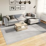 Casa si Gradina - Textile si covoare - Covoare - Covoare casa - Covor "IZA" aspect scandinav, cu fire scurte, gri, 240x340 cm - Infinity.ro