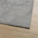 Casa si Gradina - Textile si covoare - Covoare - Covoare casa - Covor "IZA" aspect scandinav, cu fire scurte, gri, 240x340 cm - Infinity.ro