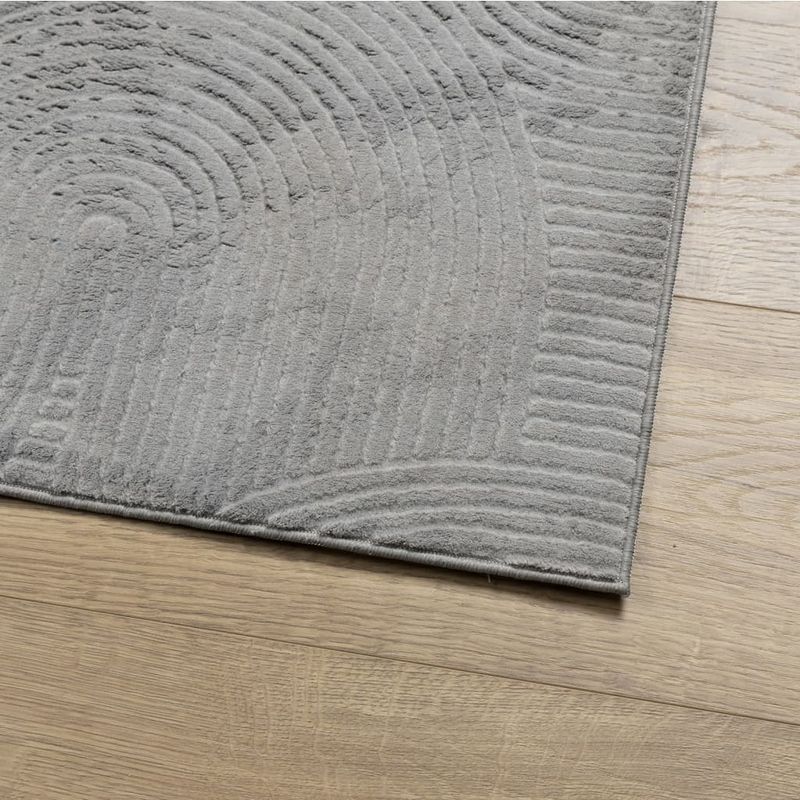 Casa si Gradina - Textile si covoare - Covoare - Covoare casa - Covor "IZA" aspect scandinav, cu fire scurte, gri, 240x340 cm - Infinity.ro
