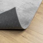 Casa si Gradina - Textile si covoare - Covoare - Covoare casa - Covor "IZA" aspect scandinav, cu fire scurte, gri, 240x340 cm - Infinity.ro