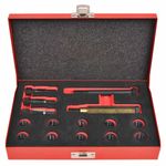 Auto si Moto - Reparatii si depanare - Scule auto - Scule si truse auto - Set reparatii filet bujii 15 piese M10 x 1,0 mm - Infinity.ro