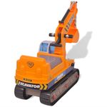 Jucarii, Copii si Bebe - Jucarii si jocuri - Jucarii de exterior - Masinute si vehicule pentru copii - Excavator ride-on, galben, plastic - Infinity.ro