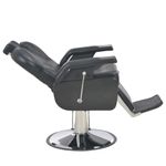 Casa si Gradina - Mobilier - Scaune si fotolii - Scaune - Scaun frizer, negru, 72 x 68 x 98 cm, piele ecologica - Infinity.ro