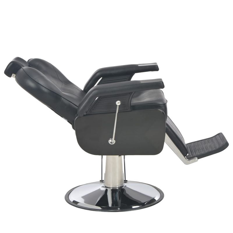 Casa si Gradina - Mobilier - Scaune si fotolii - Scaune - Scaun frizer, negru, 72 x 68 x 98 cm, piele ecologica - Infinity.ro