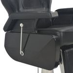 Casa si Gradina - Mobilier - Scaune si fotolii - Scaune - Scaun frizer, negru, 72 x 68 x 98 cm, piele ecologica - Infinity.ro