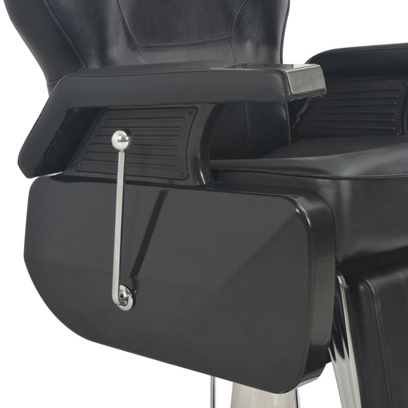 Casa si Gradina - Mobilier - Scaune si fotolii - Scaune - Scaun frizer, negru, 72 x 68 x 98 cm, piele ecologica - Infinity.ro