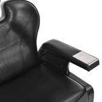 Casa si Gradina - Mobilier - Scaune si fotolii - Scaune - Scaun frizer, negru, 72 x 68 x 98 cm, piele ecologica - Infinity.ro