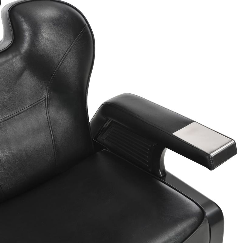 Casa si Gradina - Mobilier - Scaune si fotolii - Scaune - Scaun frizer, negru, 72 x 68 x 98 cm, piele ecologica - Infinity.ro