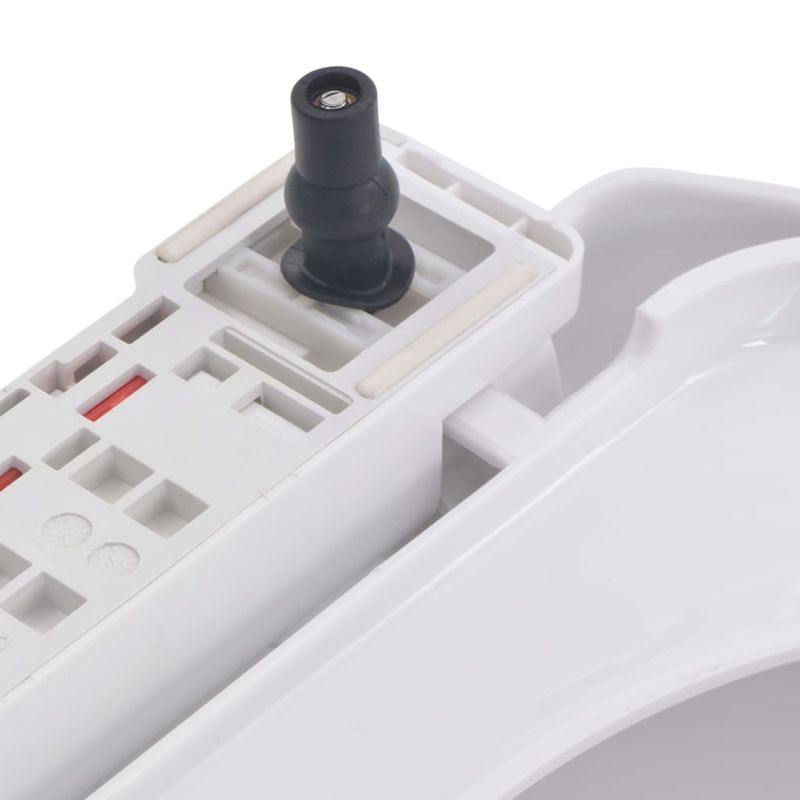 Casa si Gradina - Sanitare - Obiecte sanitare - Vase de toaleta - Capac WC cu inchidere silentioasa, eliberare rapida, alb, mărime 45.5x37.5 cm - Infinity.ro