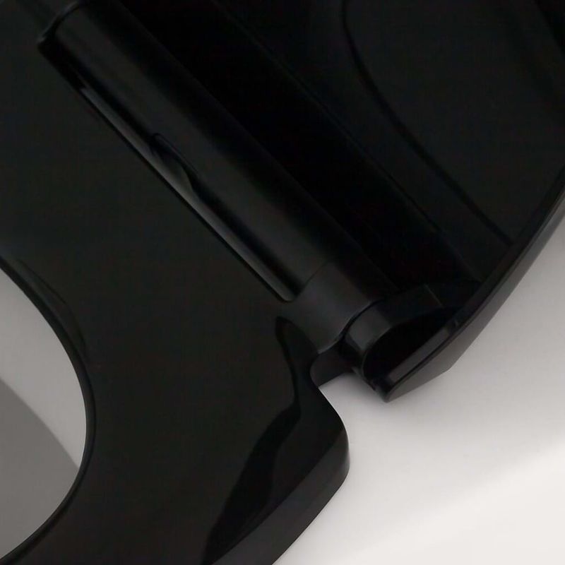 Casa si Gradina - Sanitare - Obiecte sanitare - Accesorii vase de toaleta - Tiger Scaun toaleta cu capac reductor pentru copii Tulsa, negru - Infinity.ro