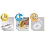 Casa si Gradina - Sanitare - Obiecte sanitare - Vase de toaleta - Tiger Scaun toaleta cu capac reductor pentru copii Tulsa, negru - Infinity.ro